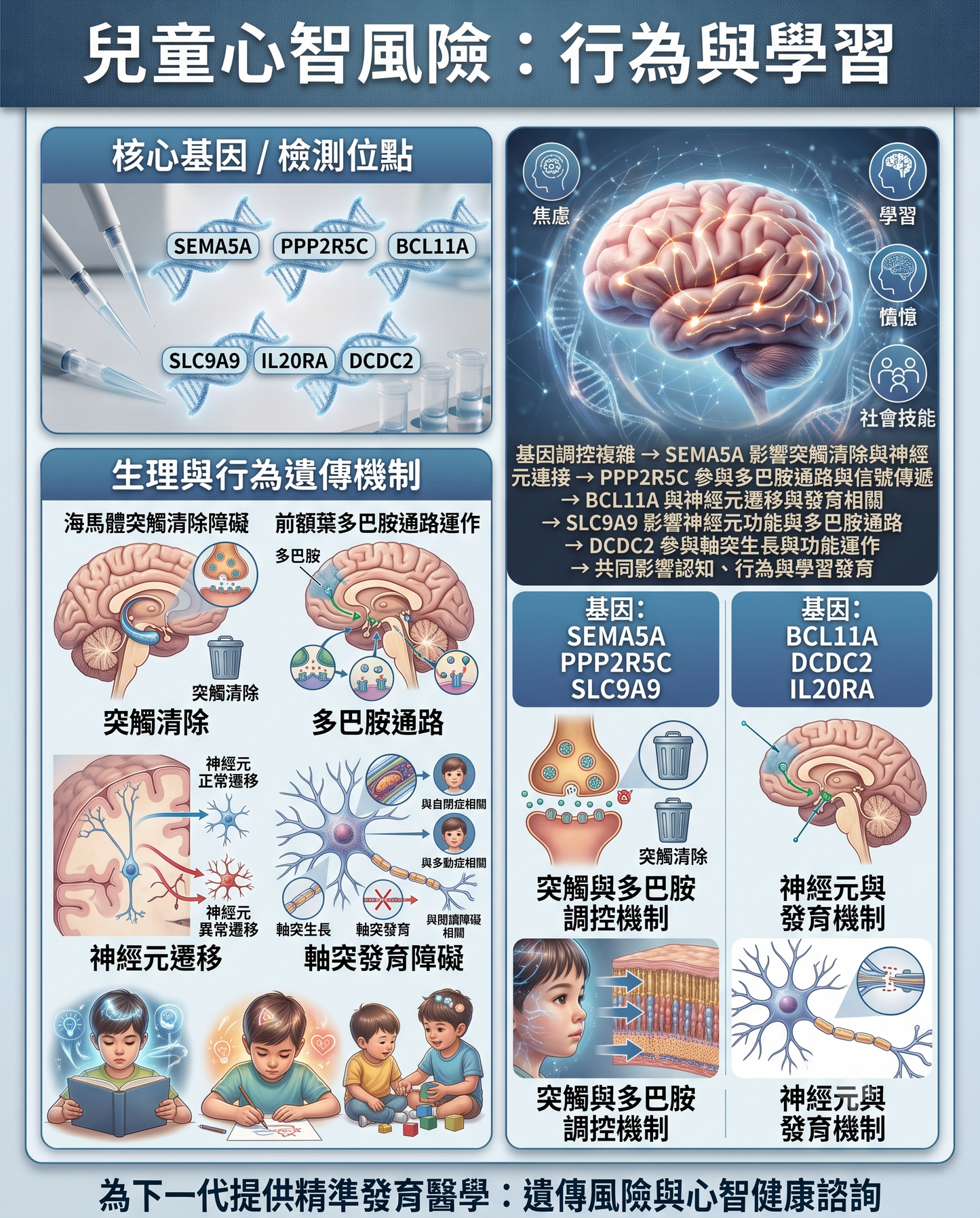 健家療程︰兒童天賦基因(14項)測試