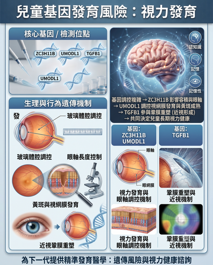 健家療程︰兒童天賦基因(14項)測試
